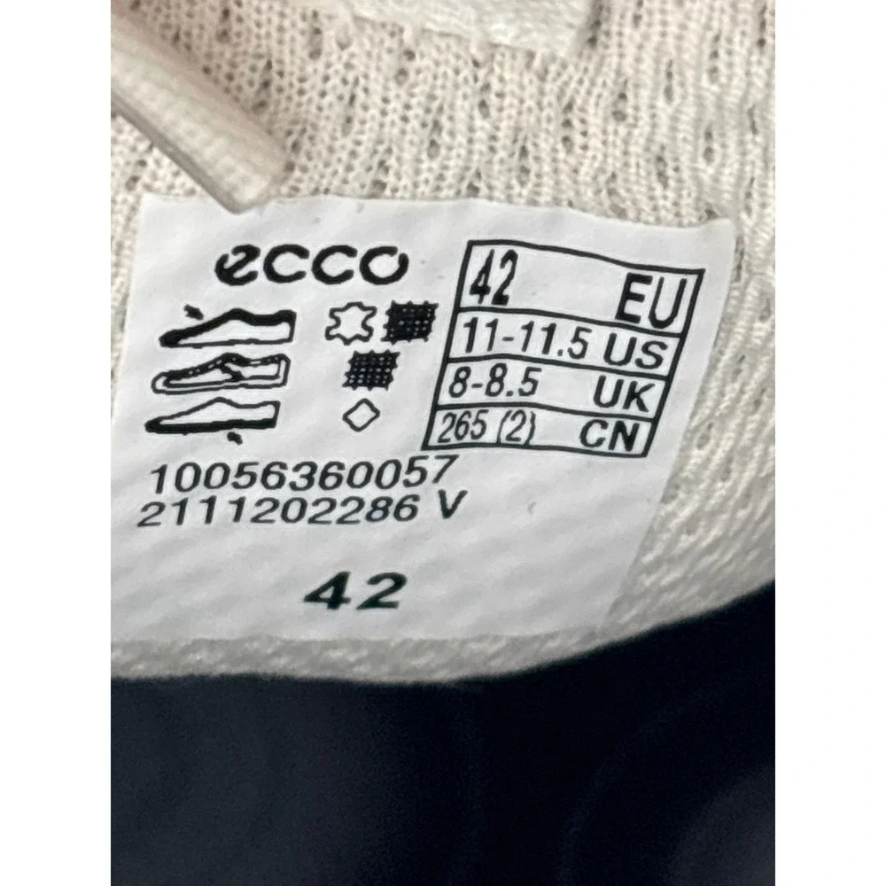 ECCO Giom Hybrid 4 Women Size 11 Golf Shoe White Gore-Tex Performance Sportswear